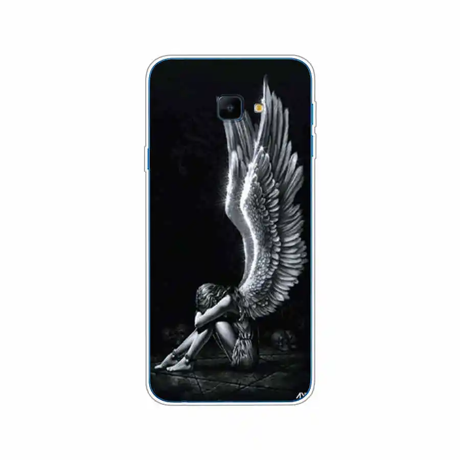 Untuk Samsung J4 Core Casing 6.0 ''Silikon Lembut TPU Belakang Penutup Ponsel untuk Samsung Galaxy J4 Core Casing J410 J410F Penutup