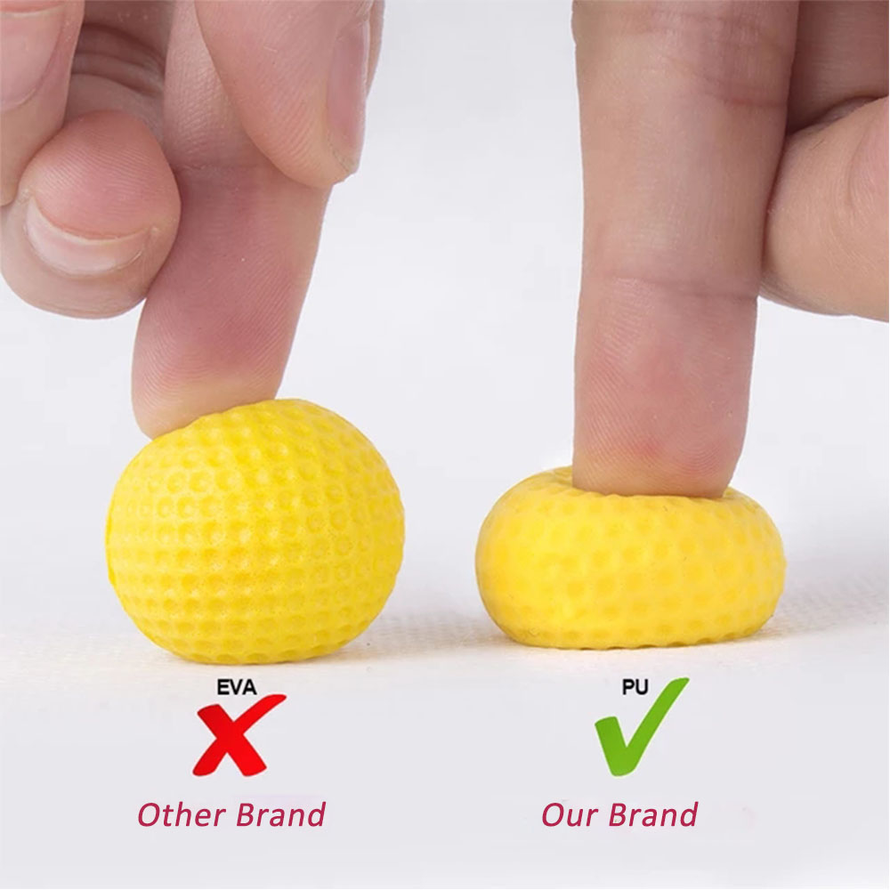 Recambio de munición de PU para niños, paquete de bolas de bala de repuesto, juguete Compatible con Nerf Rival Blasters, Apollo Bullets, 25 uds.