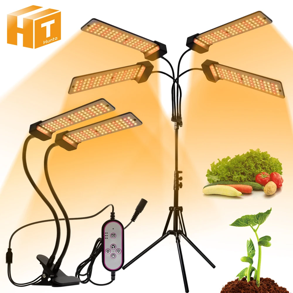DC12V Volle Spektrum LED Wachsen Licht Für Pflanzen 20W 40W 60W 80W SMD2835 Dimmbare Timing Phyto lampe Für Gewächshaus Zelt