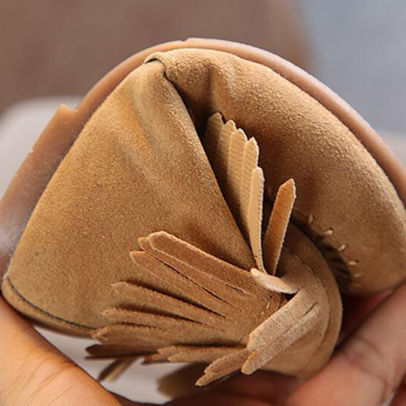 Mode Kinder Stiefel Mädchen Quaste Kurze Booties Faux Wildleder Stiefel Prinzessin Mädchen Stiefel Herbst Winter Kinder Schuhe CSH1171