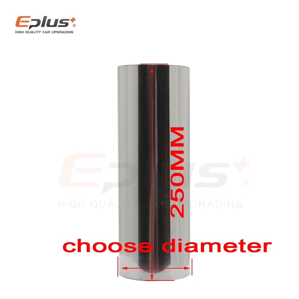 Chiều Dài 250MM Đa Năng Thép Không Gỉ 304 Ống Thẳng Đa Năng Vật Liệu Hàn Nhiều Kích Thước Ống Xả Ô Tô Lượng