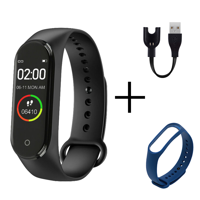 Reloj inteligente para niños con pantalla a Color, pulsera deportiva, rastreador de actividad y carrera, reloj conectado con frecuencia cardíaca para niños M3 M4