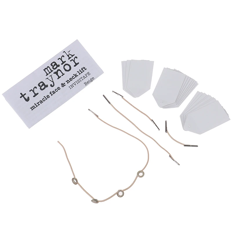 40 Chiếc Vô Hình Mặt Nâng Băng Vô Hình V-Dòng Miếng Dán Ban Nhạc Bộ Mỏng Mặt Dán Xóa Nếp Nhăn Mặt Nâng miếng Dán Cường Lực