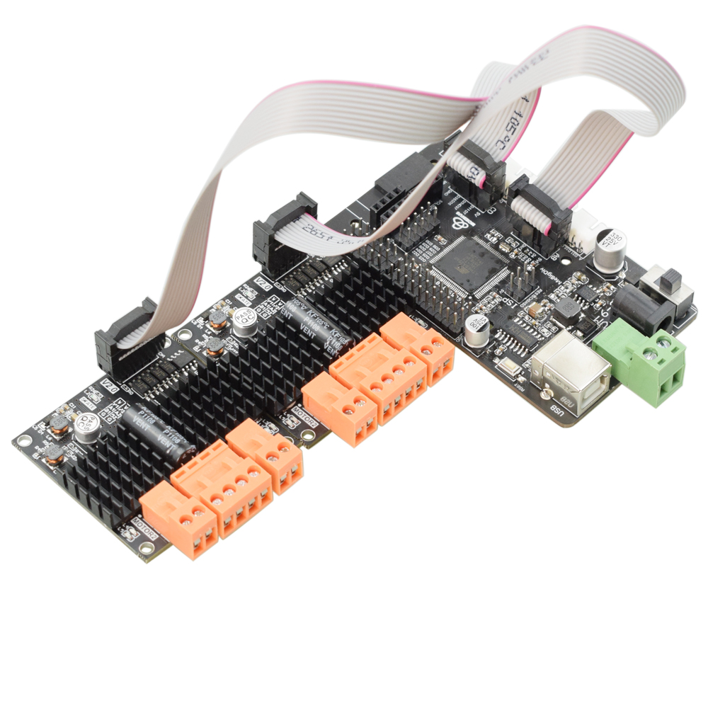 24V 4WD High Power DC Motor Drive Control Kit PWM Geschwindigkeit anpassen mit Arduino Development Board Smart Robot Car Controller