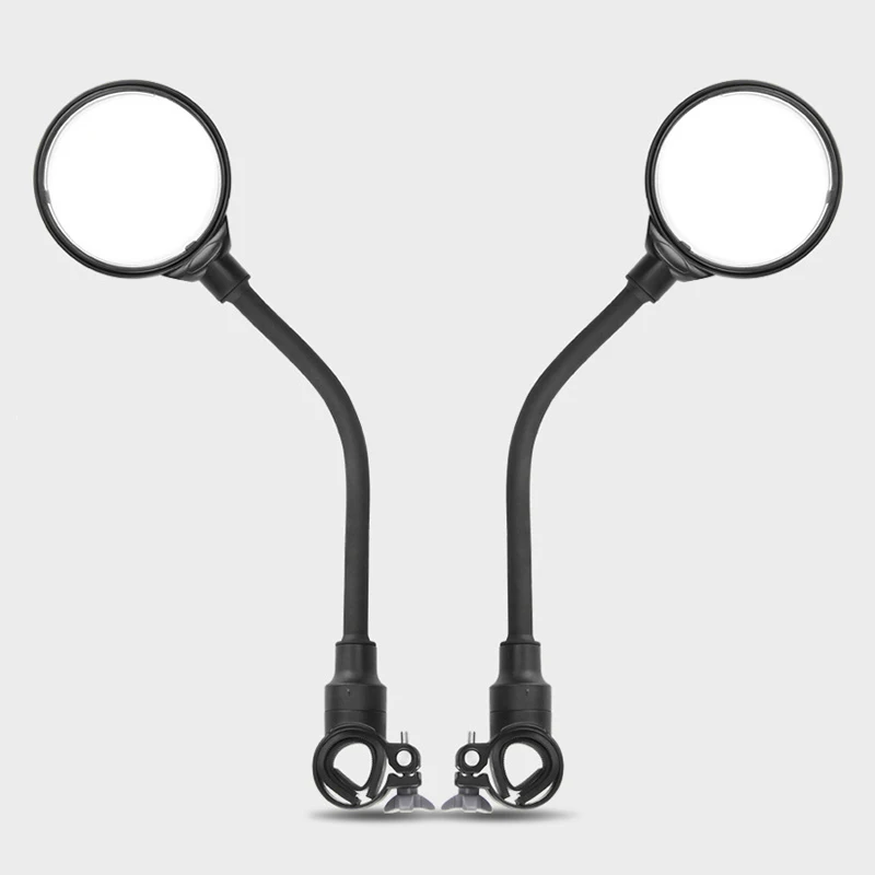 Bicycle Rear View Mirror MTB Road Bike Rearview Handlebar Mirrors Bike Accessories 360° Adjustable Cycling Rear View Mirror Part