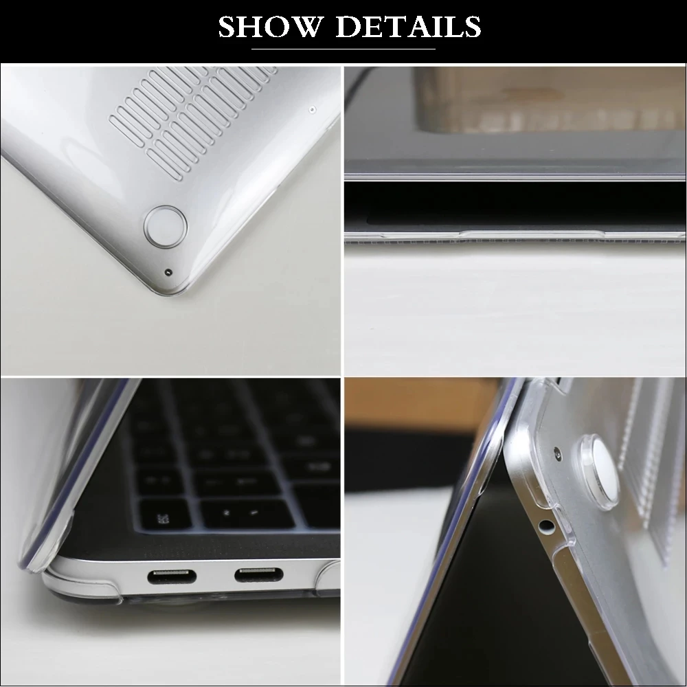 Laptop MacBook In 14 2021 M1 Touch ID Cho Macbook Pro 16 Ốp Lưng A2485 A2442 Macbook air 13 Ốp Lưng M2 Cứng Funda