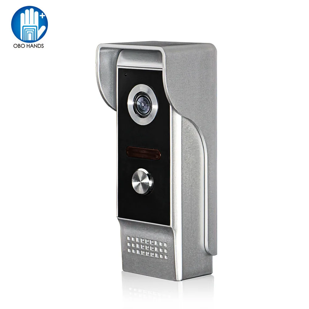 Hause 700TVL Wired Video Türklingel Intercom Anruf Telefon Panel Farbe Outdoor Kamera Einheit mit Nachtsicht Regendicht Zwei-weg audio