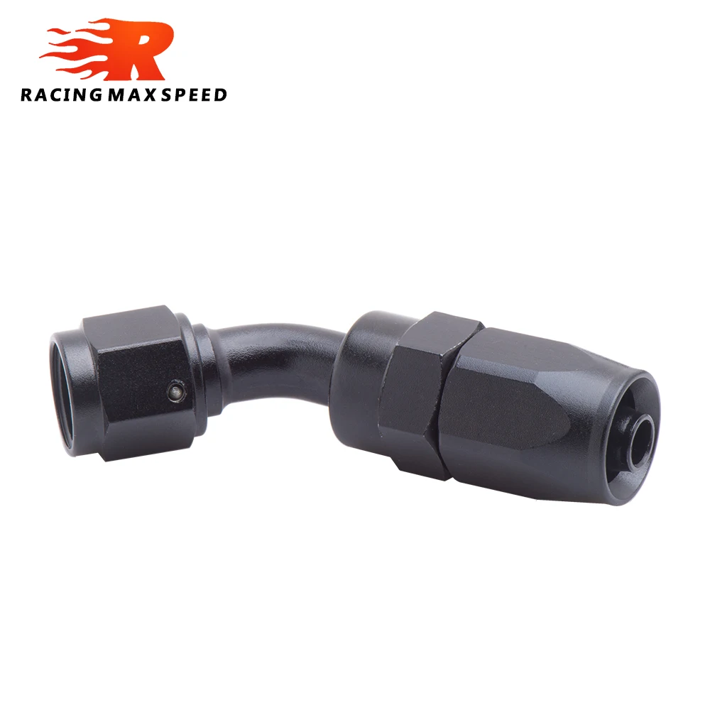AN6/AN8/AN10 Thẳng 0 °/45 °/90 °/120 °/180 ° độ Nhôm Xoay Vòi Cấp Lắp Adapter Dầu Nhiên Liệu Dòng NPT Cắm Bán Buôn