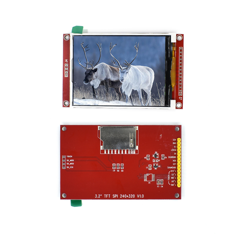 3,2-дюймовый 320*240 SPI последовательный TFT ЖК-модуль экран дисплея с драйвером сенсорной панели IC ILI9341 для MCU