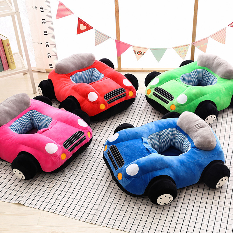 (เฉพาะฝาครอบ) เด็ก Plush สนับสนุนนั่งรถโซฟาการ์ตูนเด็กเก้าอี้เด็ก Seatting ของเล่นสำหรับชาย
