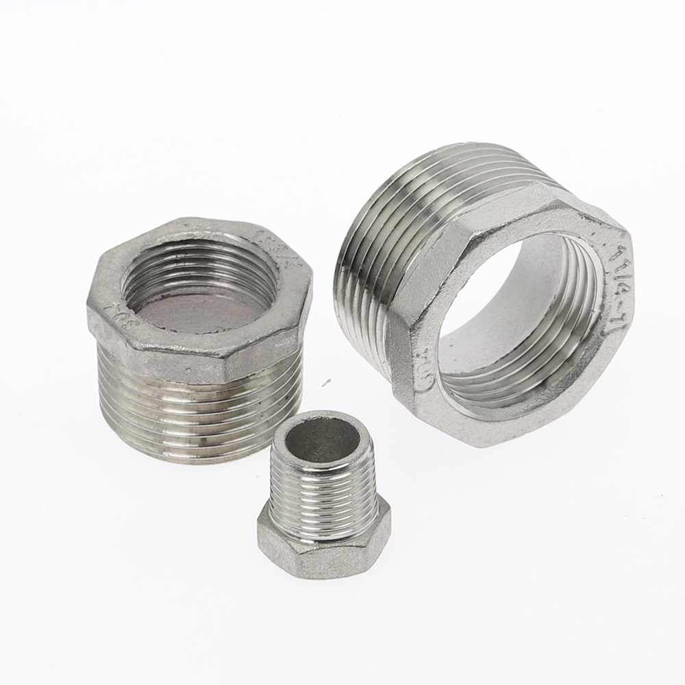 Tonifying Trái Tim Giảm Tốc Bushing 1/8 "1/4" 3/8 "1/2" BSP Dây Chuyền Nam/Nữ Ren SS304 Thép Không Gỉ thông Tắc Đường Ống Nước Khí Dầu