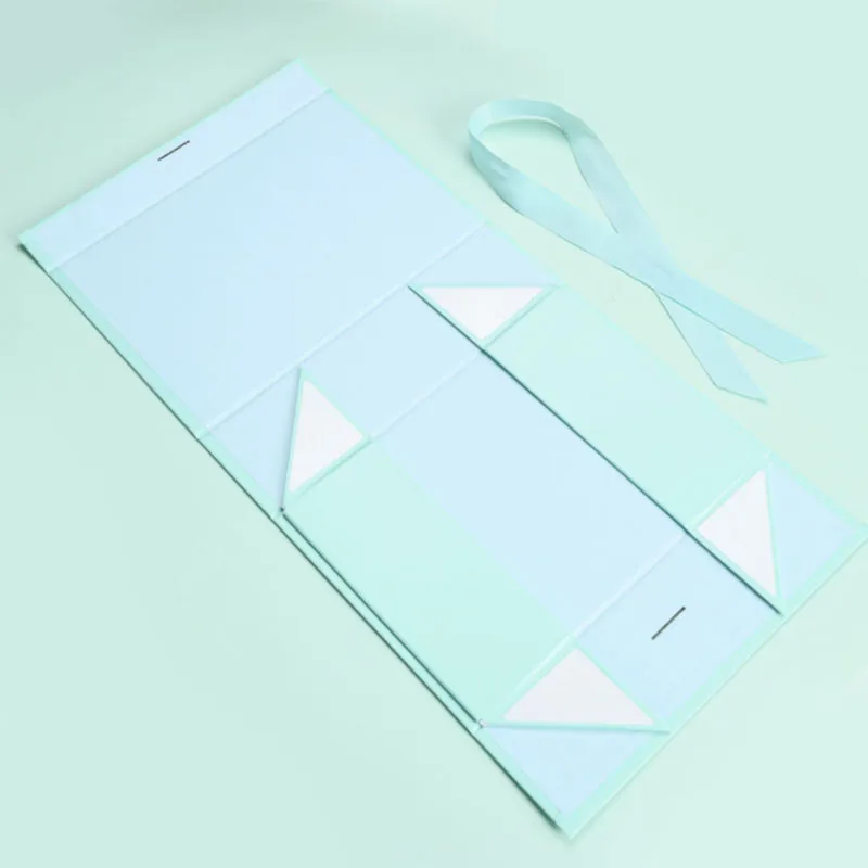Các Tông Màu Trắng Đen Tặng Gói Thùng Lớn Tặng Hộp Trống 3 Lớp Tôn Hộp Bao Bì Parti Ủng Hộ Hộp nam Châm