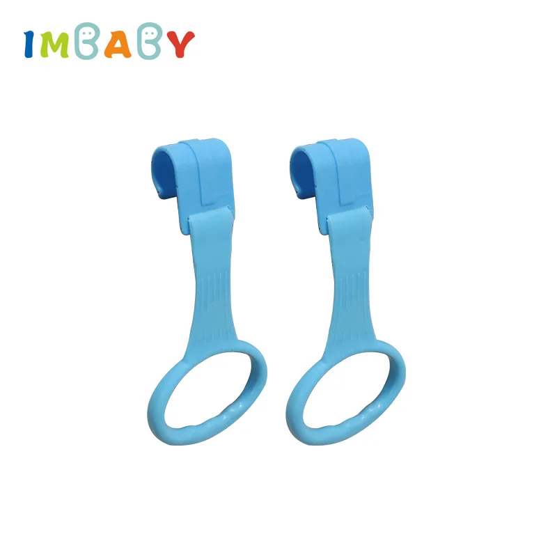IMBABY 4 ชิ้น/ล็อตดึงแหวนสําหรับ Playpen เด็ก Crib Hooks ทั่วไปใช้ตะขอเตียงแหวนตะขอแขวนแหวนช่วยเด็กอุปกรณ์เสริม