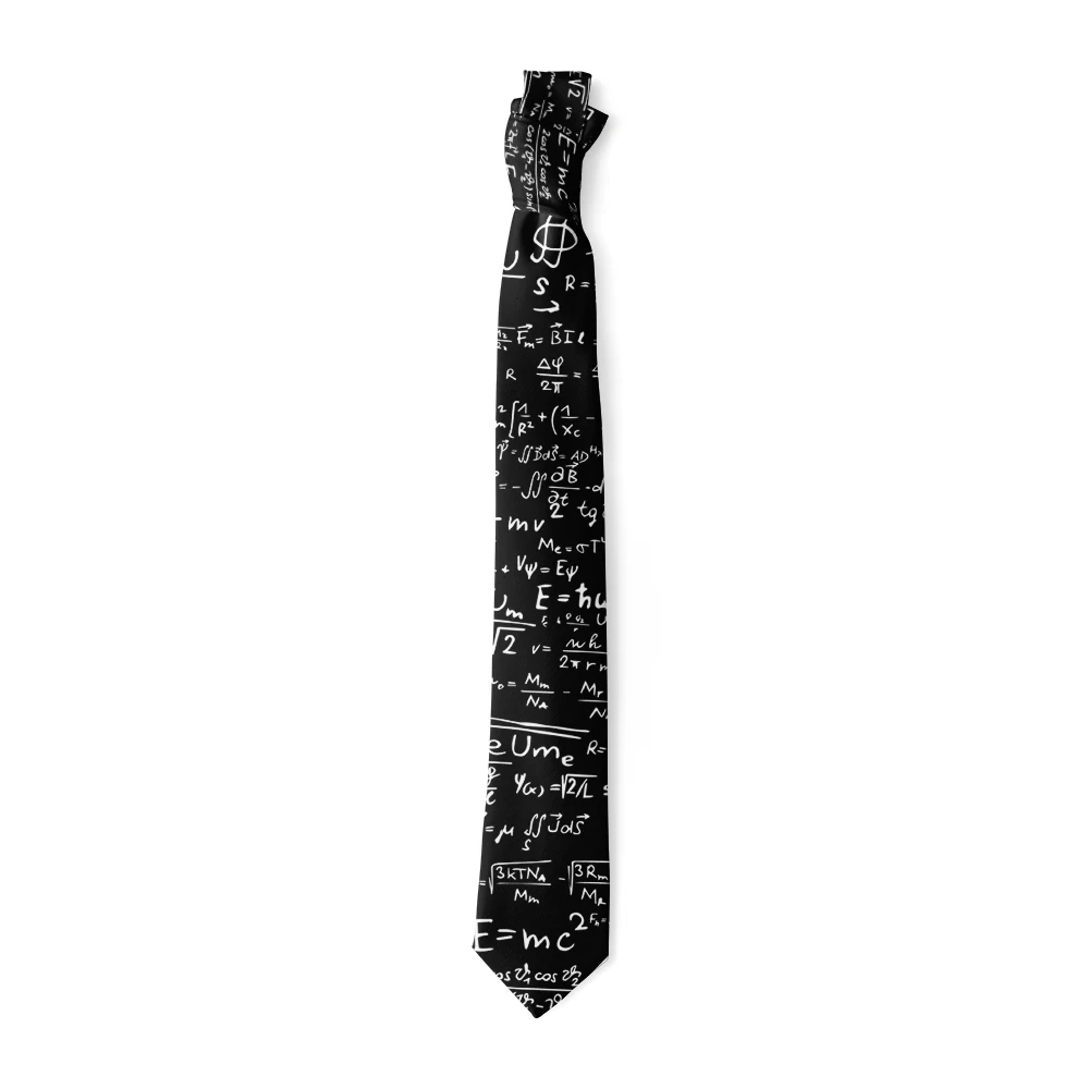Thiết Kế Sáng Tạo Ký Hiệu Toán Học Cà Vạt Nam Hình Thú Ngộ Nghĩnh Con Công In Polyester Phong Cách Doanh Nhân Buộc Đảng Áo Phụ Kiện