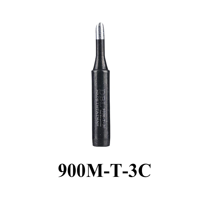 5 ชิ้น/ล็อตสีดําตะกั่วบัดกรีเหล็กเคล็ดลับ 900M-T-I 900M-T-IS 900M-T-K เชื่อมบัดกรีสถานีเหล็กเคล็ดลับ
