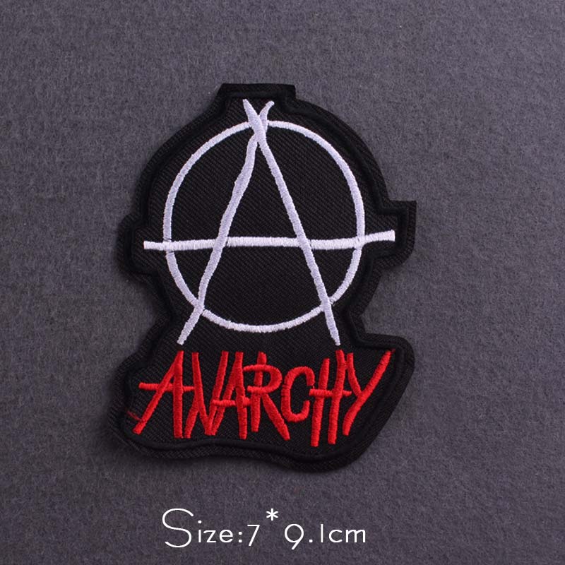 Parches de banda de Metal para ropa, parche de banda musical, parches para planchar para ropa, parche de Hippie Rock, insignia Punk, pegatinas, apliques