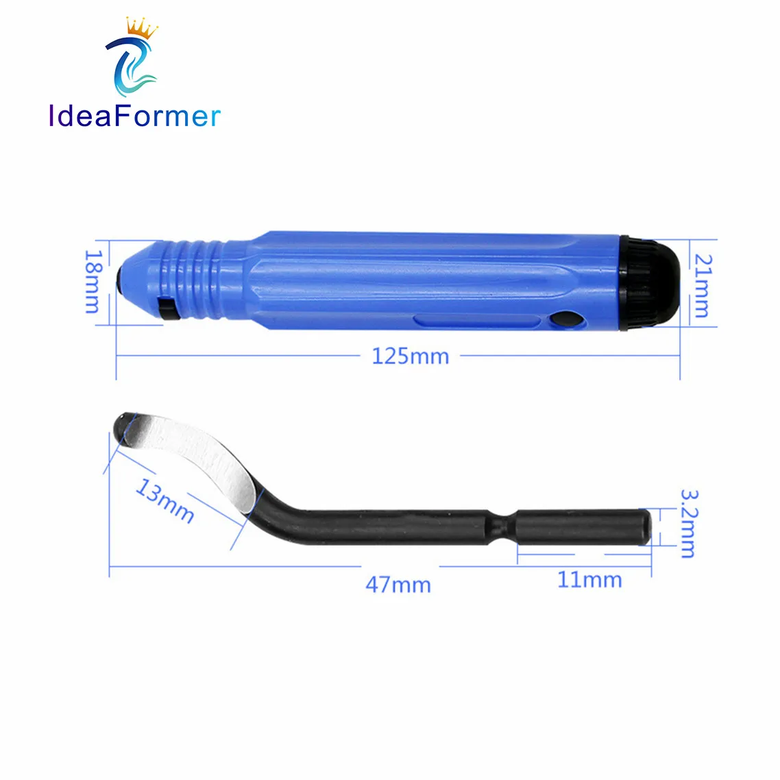 เครื่องตัด Chamfering ตัดเครื่องมือ 3D พิมพ์ตัดมีด Burr Scraper เครื่องตัดขอบสําหรับ PLA ABS PETG รุ่นเครื่องมือตัดแต่งกิ่ง.