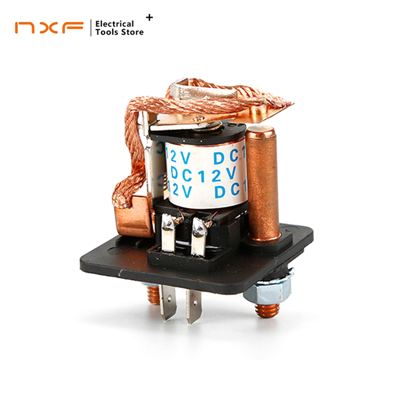 Relé de arranque de alta corriente 200A 100A 12V 24V relé de arranque de corriente pesada automotriz de potencia relé de coche