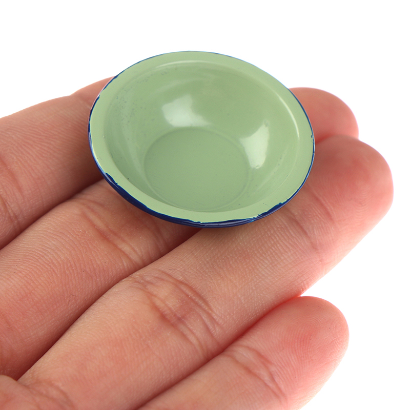 1/12ドールハウスミニチュアアクセサリーミニヴィンテージスープポットボウルプレートシミュレーションモデル家具のおもちゃドールハウスの装飾