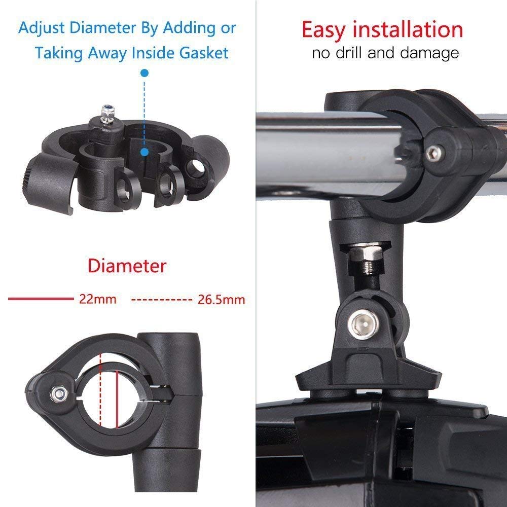 2 Stuks 40W Led Hulplamp 6000K Super Heldere Mist Aandrijflicht Kits Led Verlichtingslampen Drl Voor Motorfiets Bmw K1600 R 1200G