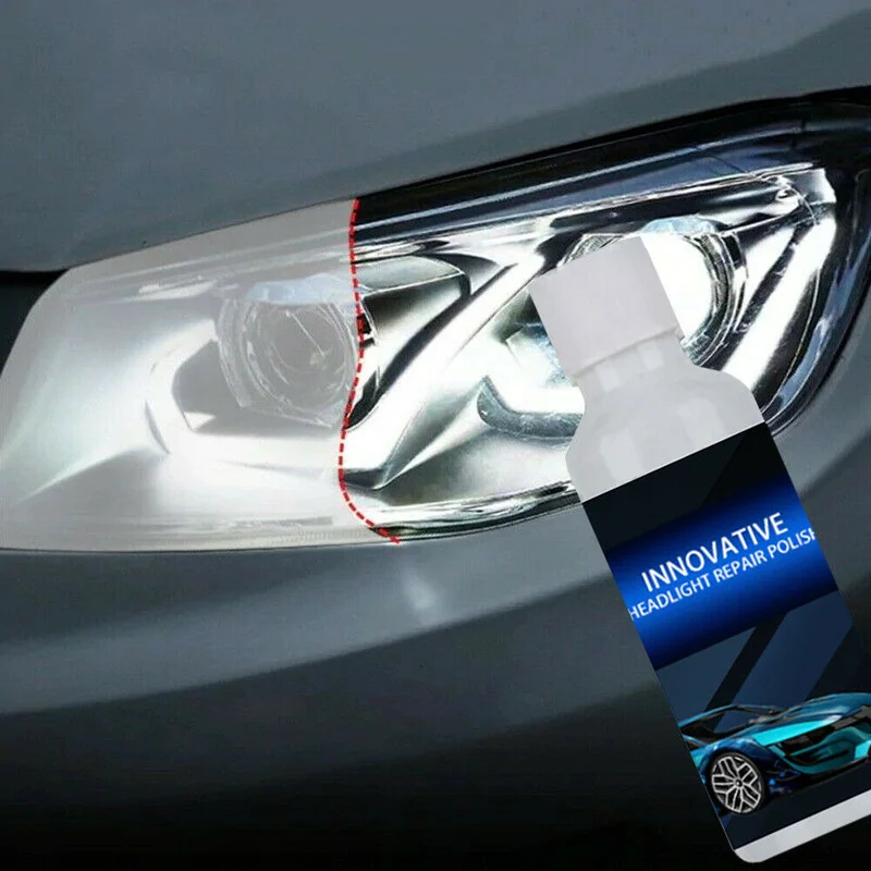 Líquido de reparación de faros de coche, herramienta de agente de reparación de luz, eliminación de arañazos, pulido de faros, revestimiento de reacondicionamiento, oxidación, líquido