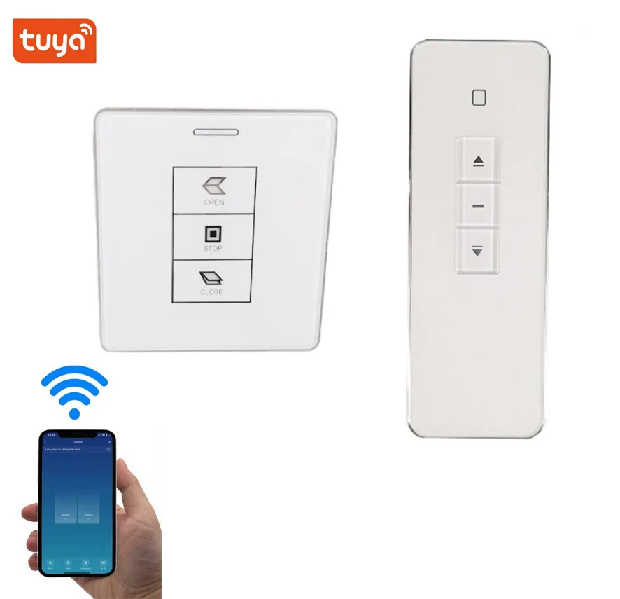 Smart Wifi Schakelaar Voor Automatische Raamopener Actuator Met Dc Motor Tuya Alexa & Google