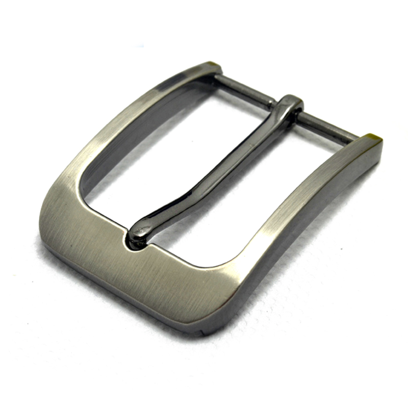Hebilla de Metal de 35mm, hebillas de pretina a la moda, hebilla artesanal de cuero DIY, accesorios de hebilla sólida para hombre de bronce plateado negro