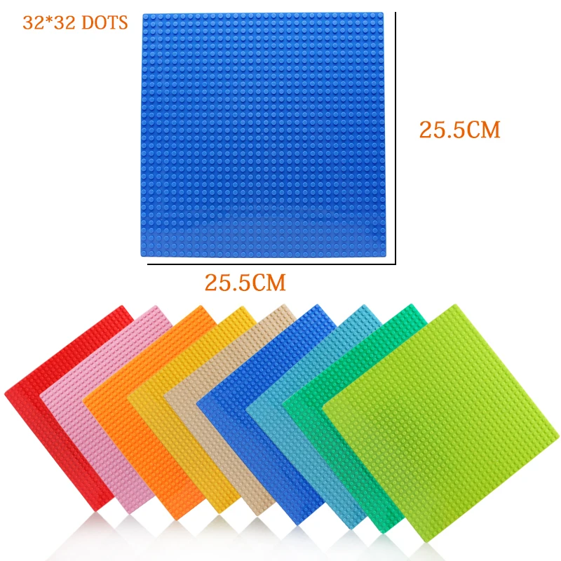 4 Kích Thước 33 Phong Cách Nhựa Lắp Ráp Khối Đế Tấm Nhân Vật Thành Phố Cổ Điển Đồ Chơi Khối Xây Dựng Baseplates Đồ Chơi Dành Cho Trẻ Em Quà Tặng