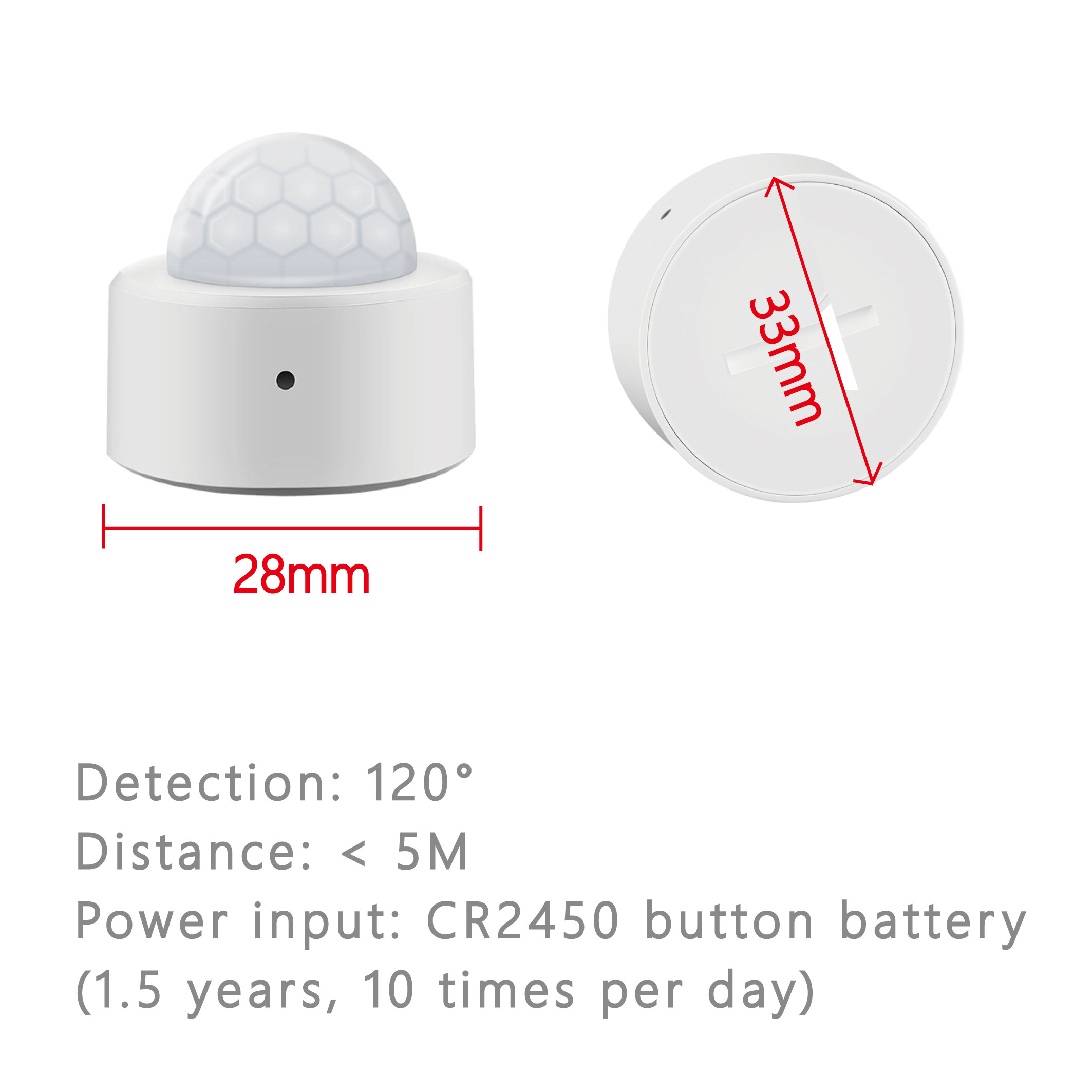 Sensor de movimiento humano Tuya Zigbee, Detector de Sensor de movimiento PIR para hogar inteligente, seguridad, vida inteligente, funciona con Alexa y Google Home