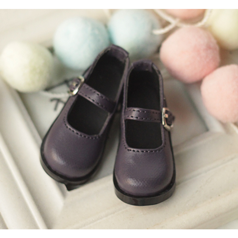 1/4 1/3 BJD Sepatu Boneka Sepatu Kulit Gaya Sederhana untuk 1/4 MDD 1/3 BJD Sepatu Boneka Aksesoris