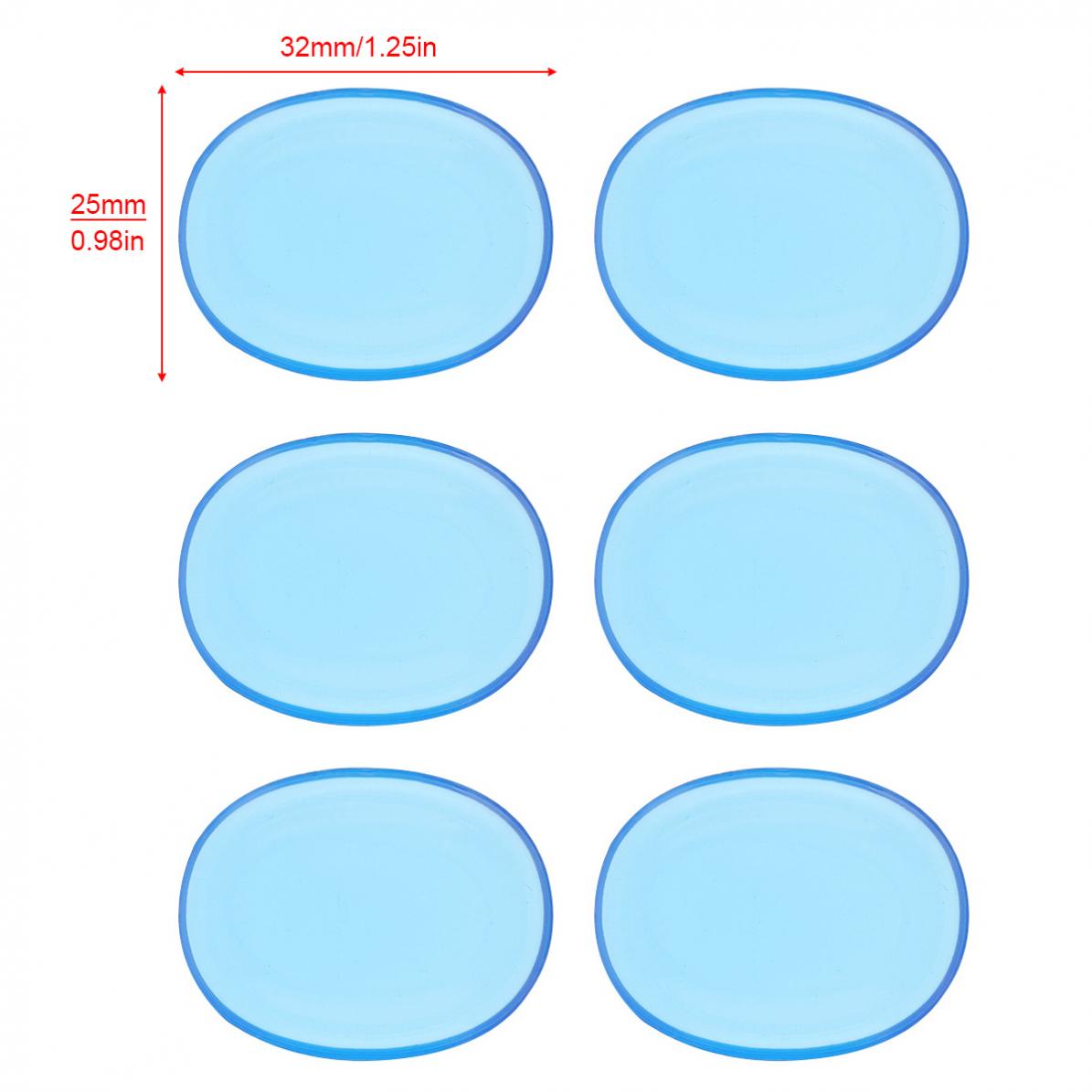 12 Cái/Bộ Trống Tắt Tiếng Miếng Lót Silicone Trong Suốt Jazz Móc Hít Máy Hút 3 Màu Tùy Chọn/Một Trợ Lý Đắc Lực Cho Trống bộ Người Chơi