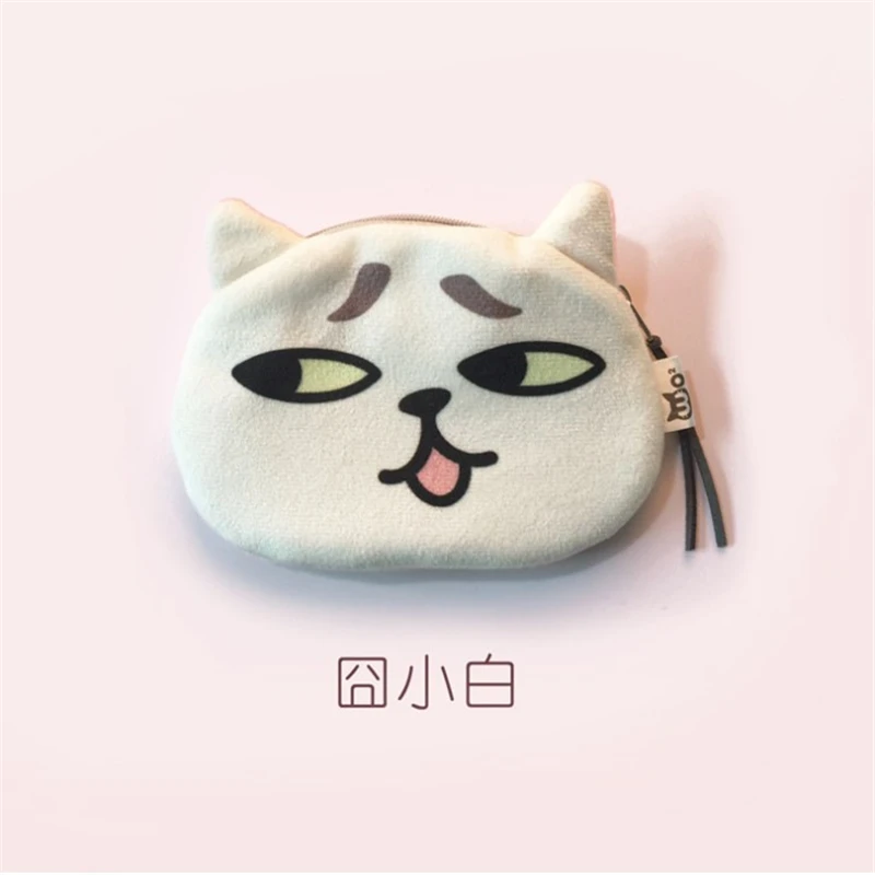 Mèo Hoạt Hình Đồng Xu Ví Nữ Ví Nhỏ Động Vật Dễ Thương Đựng Thẻ Khóa Túi Túi Tiền Cho Bé Gái Nữ Ví Trẻ Em trẻ Em