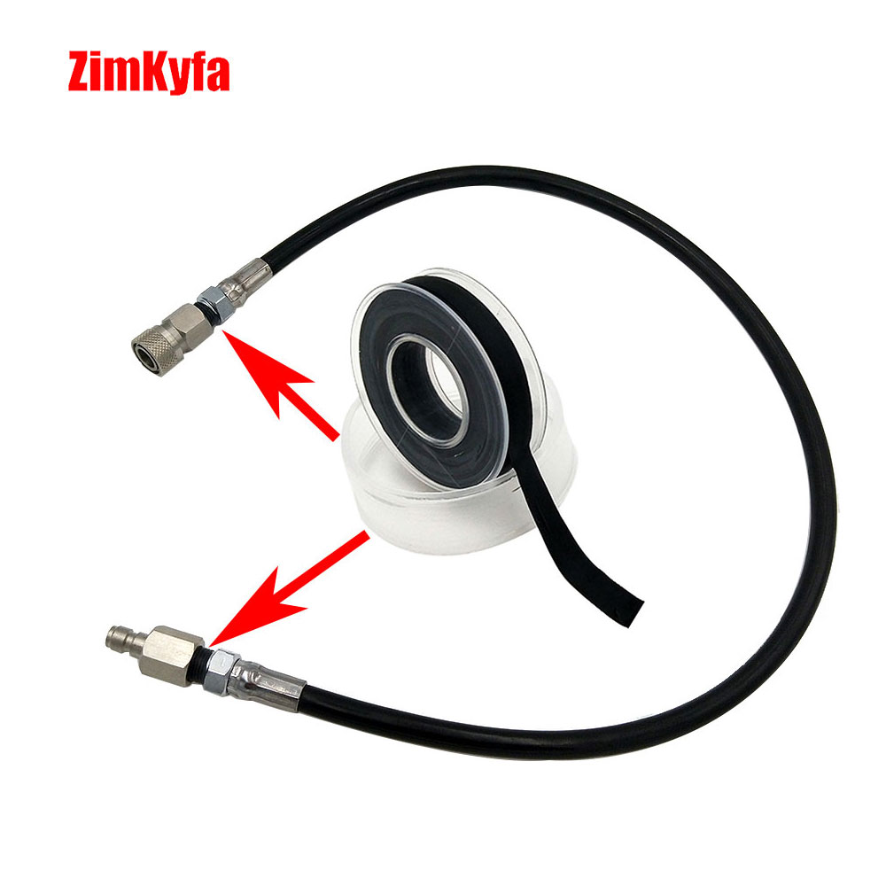 PTFE-Gewinde-Dichtungsband für pneumatische Anschlüsse, Luftdruckmessgerät, Schnellanschluss, Installation von Schlauchanschlüssen