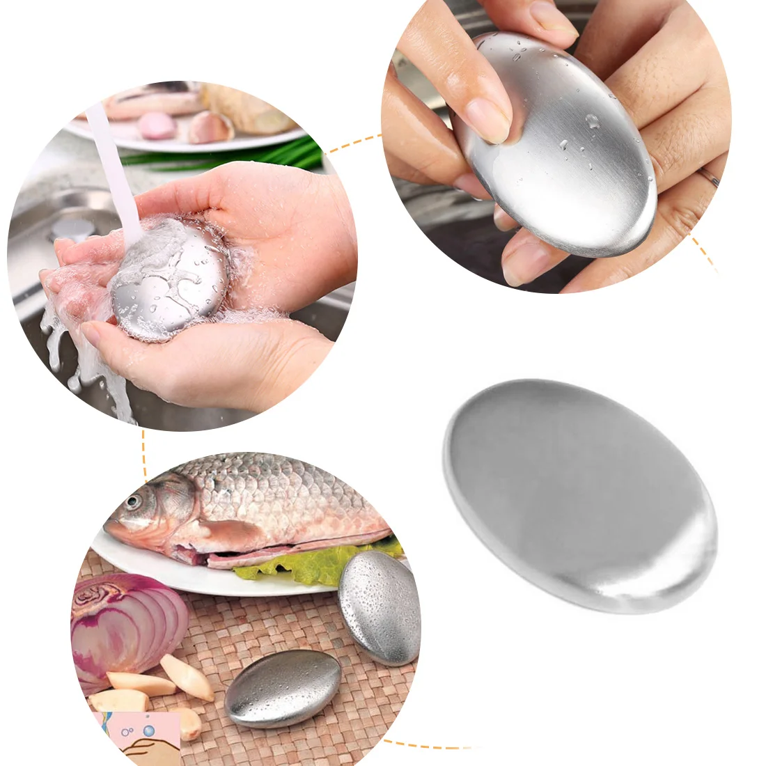 Xà Phòng Khử Mùi Hôi Xà Phòng Inox Nhà Bếp Thanh Loại Trừ Khử Mùi Hôi