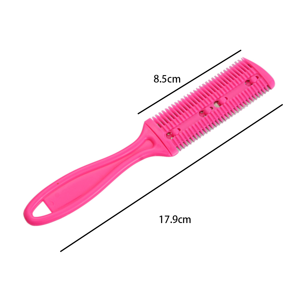 1 Cái Mặt Hai Tóc Dao Cạo Lược Với 2 Có Thể Tháo Rời Lưỡi Dao Cắt Mỏng Shaper Tông Đơ Cắt Tóc Tạo Kiểu Công Cụ