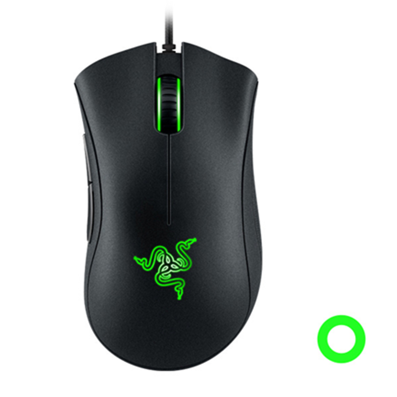 RAZER-Deathadder-有線ゲーミングマウス,6400dpi,光学センサー,5つの独立したボタン,ラップトップ,PC,ゲーマー,オリジナル