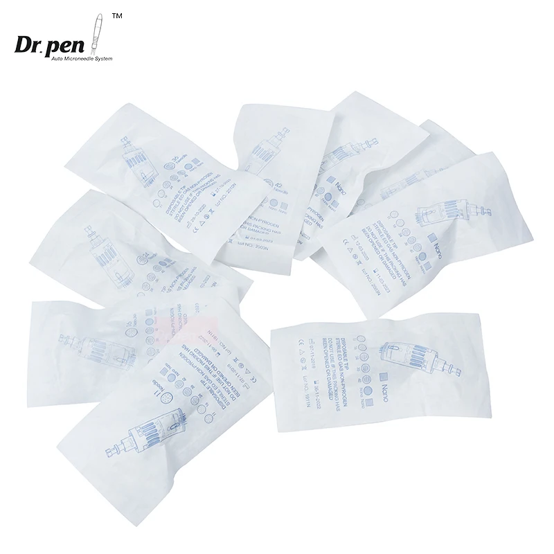 Dr. Bút M8 Microneedling Hộp Kim 30 Chiếc 11 Pin 16 Pin 24 Pin 36 Chân 42 Pin Tròn Nano 3D nano 5D Nano Thay Thế