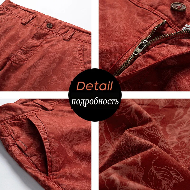 Pantalones cortos con estampado de algodón para hombre, ropa informal de verano, Bermudas, pantalones vaqueros de moda para playa, novedad de Primavera de 2024