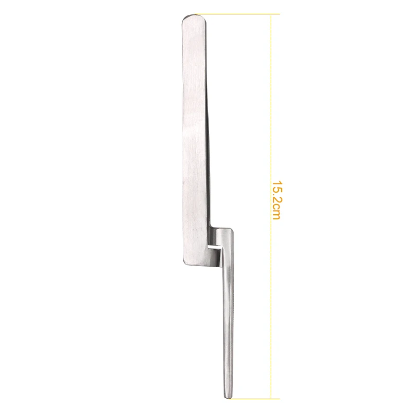 1 Đồng Hồ Thép Không Gỉ Nha Khoa Occlusal Giấy Nhíp Cong Cắn Articulating Giấy Kìm Chỉnh Nha Forcep Cho Răng Dụng Cụ Chăm Sóc