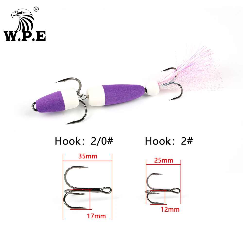 W.p.e Thương Hiệu Mới Mandula Size L 1 Mồi Câu Swimbait 50 Màu Bass Dụ Côn Trùng Mồi Mồi Câu Cá Mềm pesca Câu Cá Wobbler