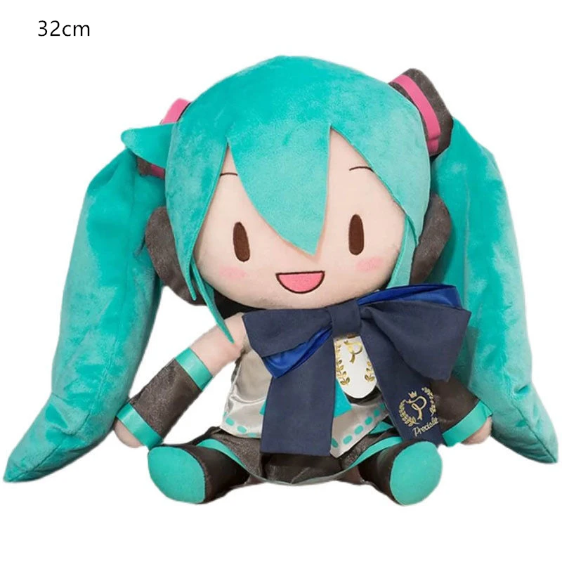 25-32Cm Anime Nhật Bản Sang Trọng Đồ Chơi Nhồi Bông Hatsune Miku Sang Trọng Búp Bê Mềm Gối Tương Lai Búp Bê Dễ Thương Quà Tặng Giáng Sinh dành Cho Trẻ Em