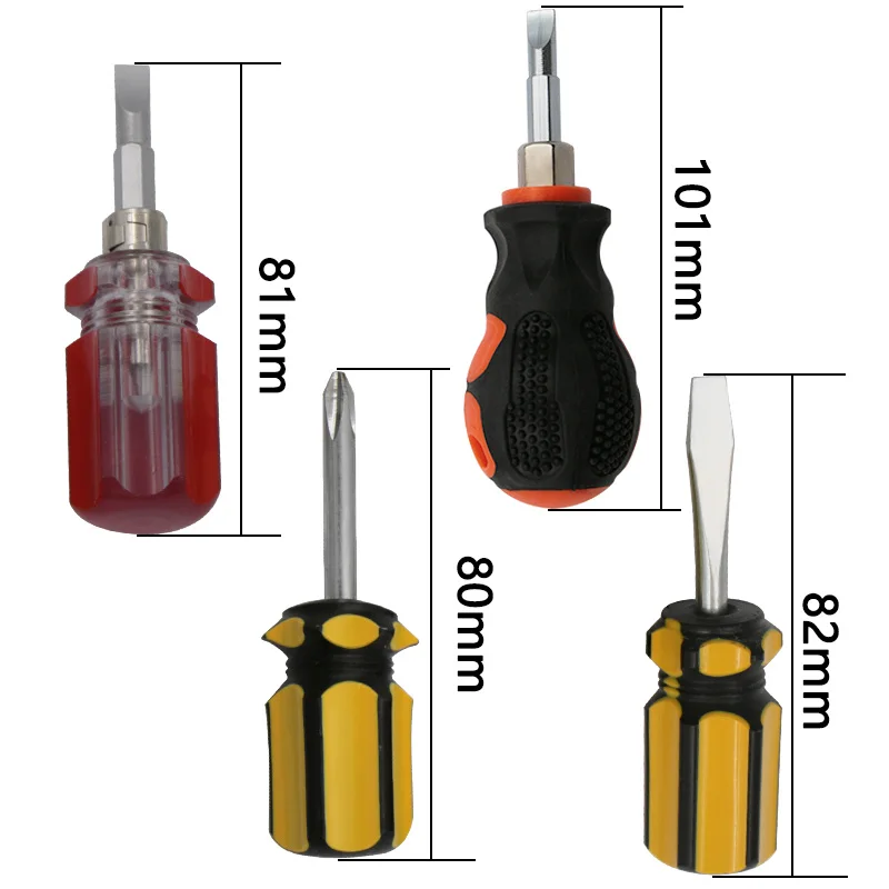 Mini Di Động Nhỏ Cà Rốt Tua Vít Trong Suốt Đầu Tô Vít Tay Cầm Sửa Chữa Bằng Tay Chính Xác Xe Công Cụ Sửa Chữa
