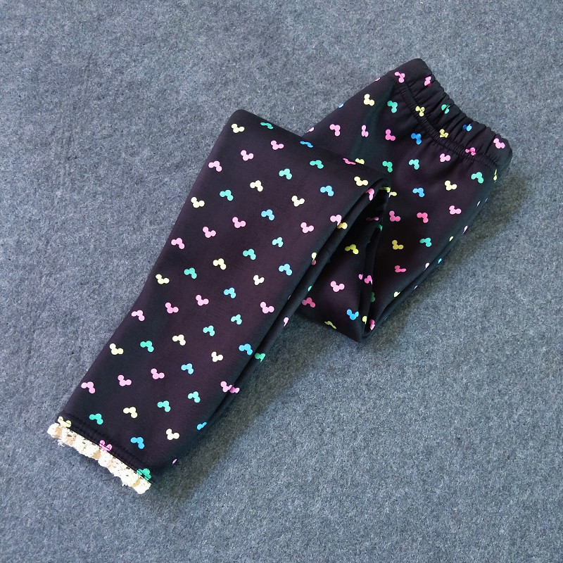 Pantaloni per bambini Leggings Ragazze Autunno e Inverno Pantaloni per bambini più velluto Pantaloni per neonato Infantil