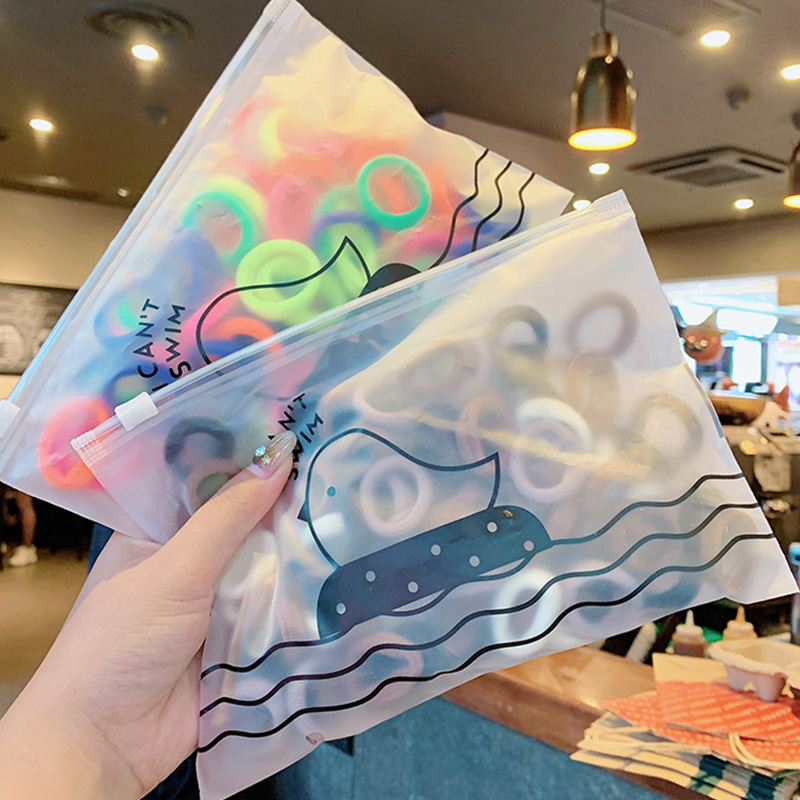 50/100 Cái/bộ Bé Gái Nhiều Màu Sắc Nylon Nhỏ Thun Cột Tóc Trẻ Em Đuôi Ngựa Giá Đỡ Scrunchie Đầu Tóc Trẻ Em Phụ Kiện