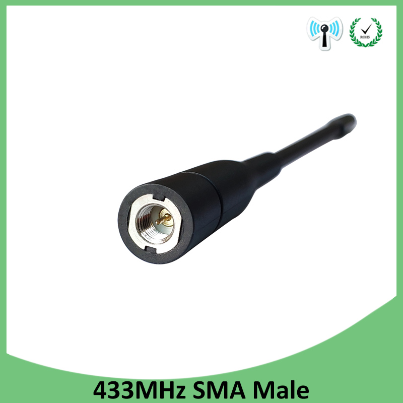 433 MHz Antenne SMA-Stecker Antenne 433 MHz Antenne gerichtete 433 m IOT wasserdichte Antennen für Walkie-Talkie Wireless