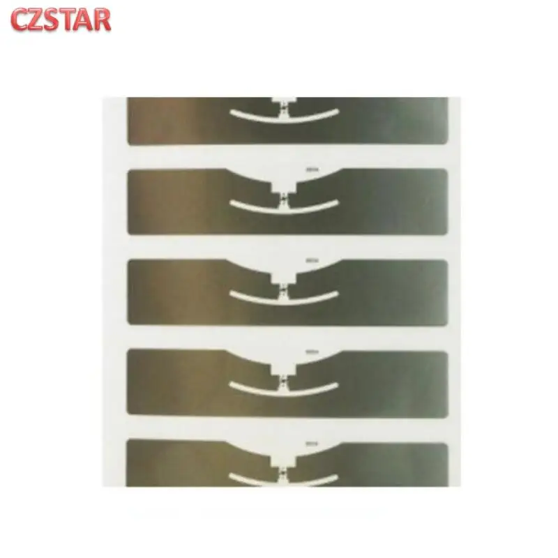 Czstar 100 шт. большой радиус действия 860 ~ 960 МГц epc gen2 uhf метки 9654 антенна alien h3 Φ uhf rfid Метка наклейки этикетка влажная инкрустация