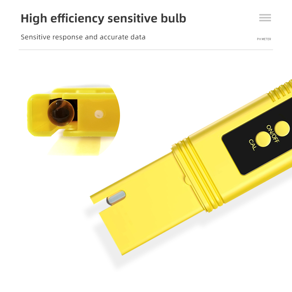 LCD Digital PH Meter เครื่องทดสอบคุณภาพน้ําแบบพกพาความแม่นยําสูง 0.1 ATC PH ปากกาทดสอบน้ําสําหรับ Aquarium Pool Hydroponic