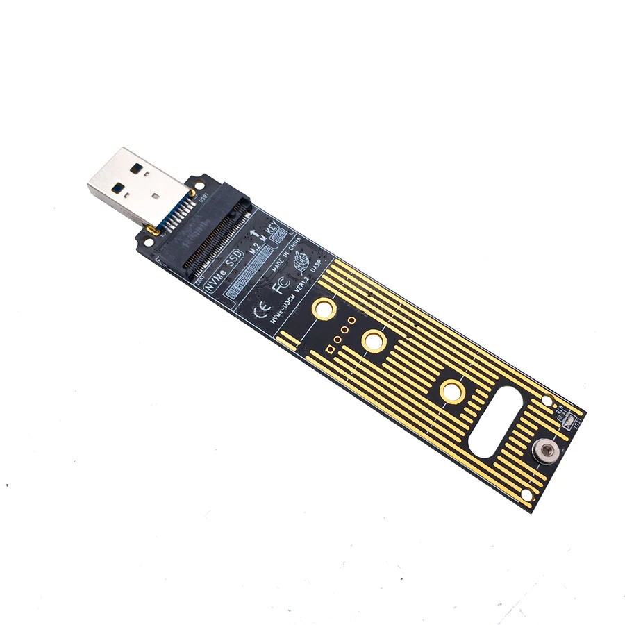 M.2 NVME SSD Sang USB 3.1 PCI-E Sang USB-A 3.0 Nội Bộ Chuyển Đổi Thẻ 10Gbps USB3.1 Gen 2 Cho samsung 970 960/Cho Intel Mới