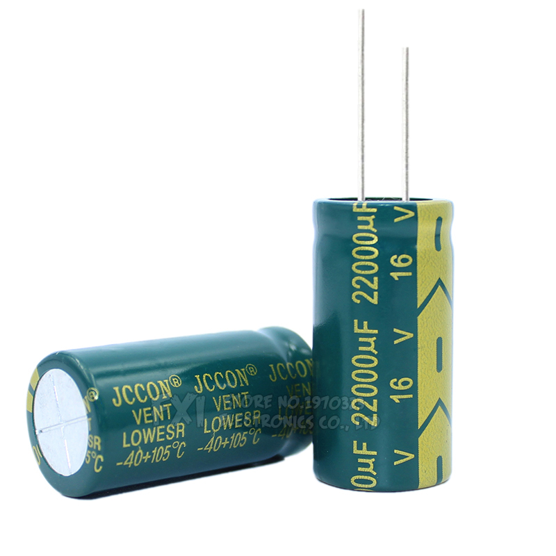 Condensatore in alluminio ad alta frequenza bassa ESR 10V 16V 25V 35V 50V 400V 100UF 220UF 330UF 470UF 680UF 1000UF 1500UF 2200UF 3300UF