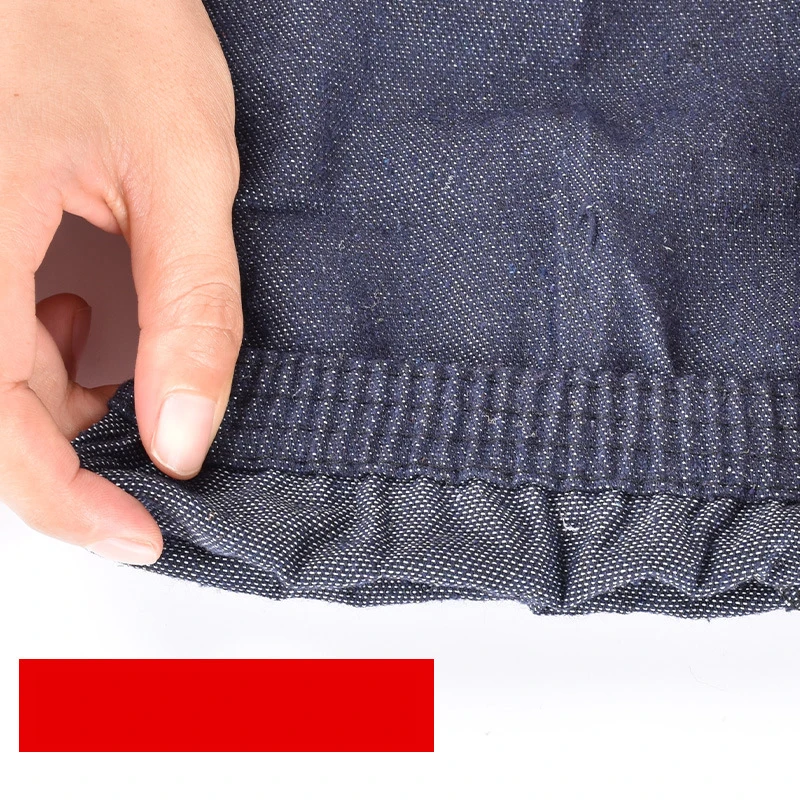 Nam Và Nữ Dài Bảo Hộ Lao Động Hàn Làm Việc Tay Dày Mặc Chất Liệu Vải Chống Chống Denim Gân Vòng Tay Kèm Nhẫn